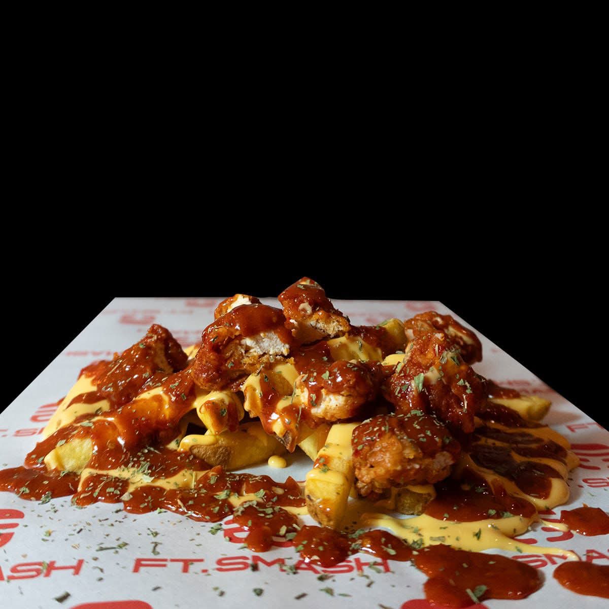 Chilli Barbecue Loaded Fries