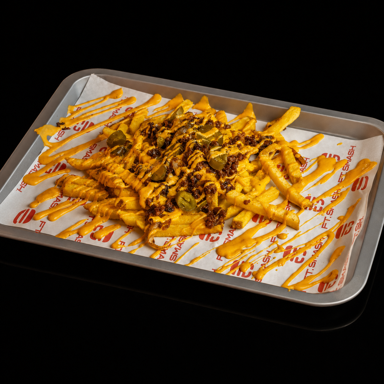 Posh Loaded Fries — Angus Beef