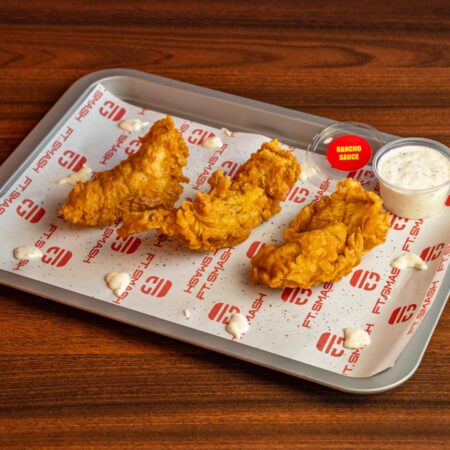 Buttermilk Mega Tenders (Served With Rancho Dip) - 3pc
