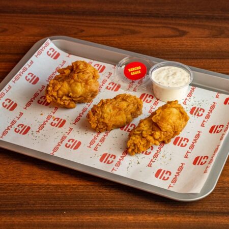 Buttermilk Wings Served With Ranch Dip - 6 Pc